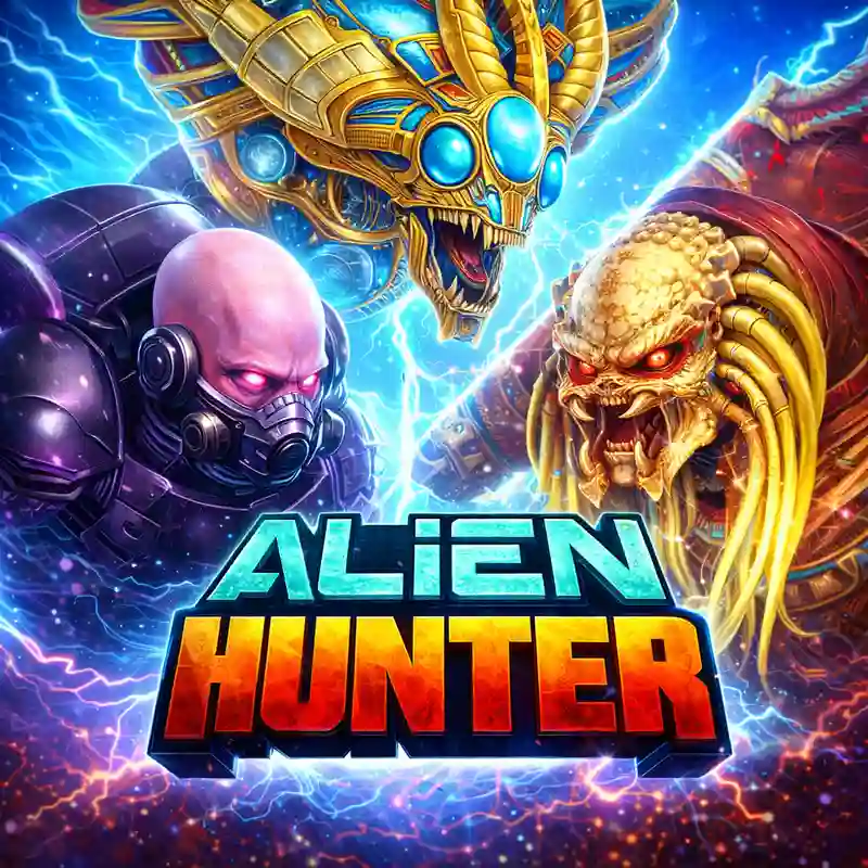 Alien Hunter online casino slot game